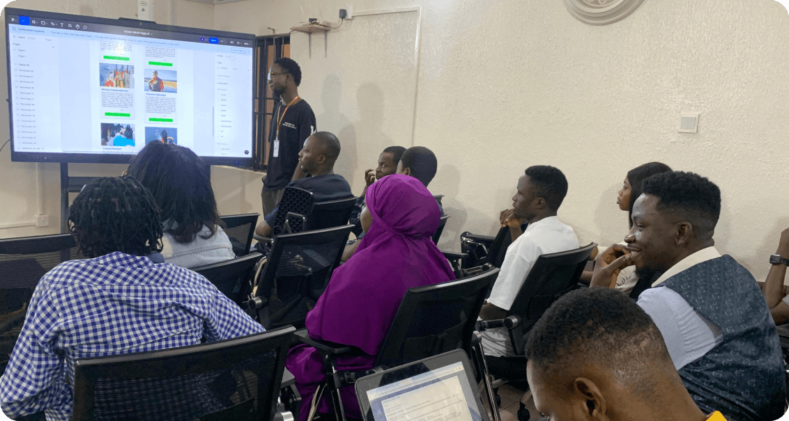 USADF/LSETF Fully Funded Scholarship slide 1